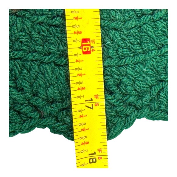 Set Of 7 Handmade Crochet Oval Placemats Christmas Holiday Grannycore Red Bow - Picture 4 of 6